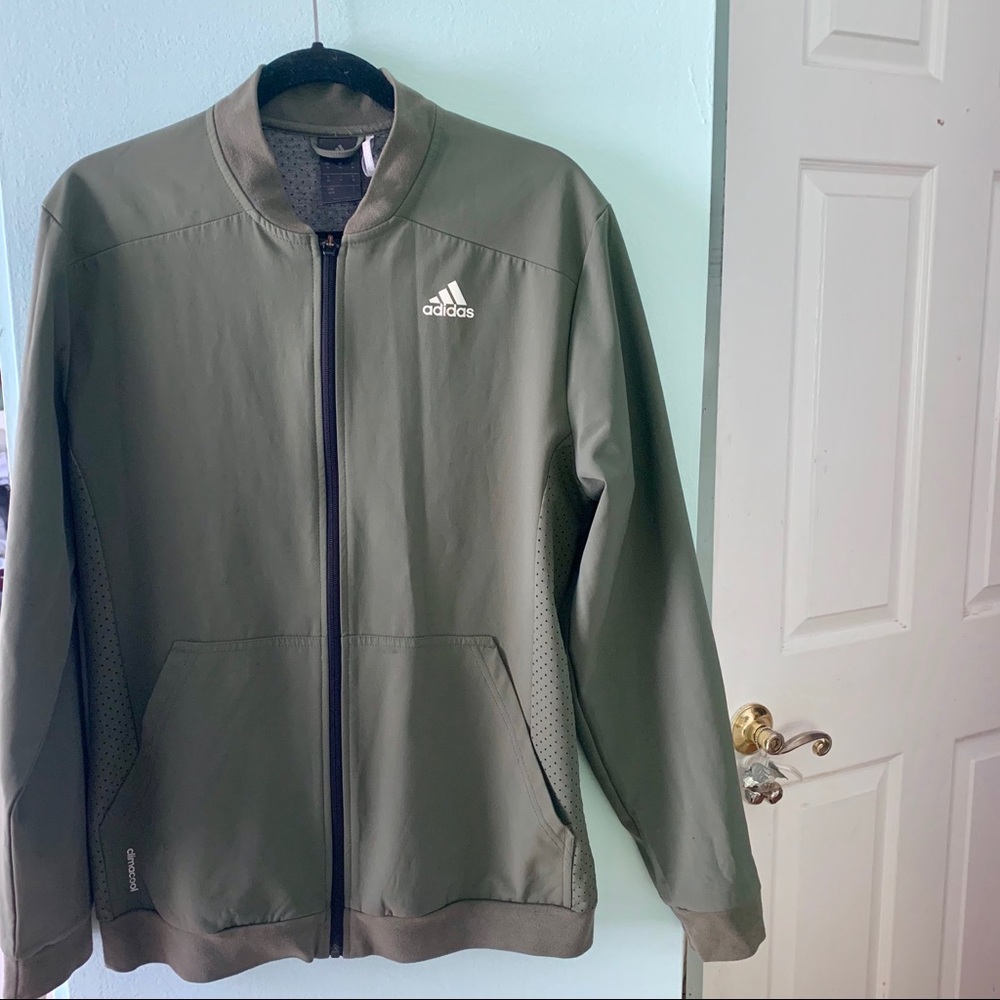 Adidas Climacool Green Zip up
